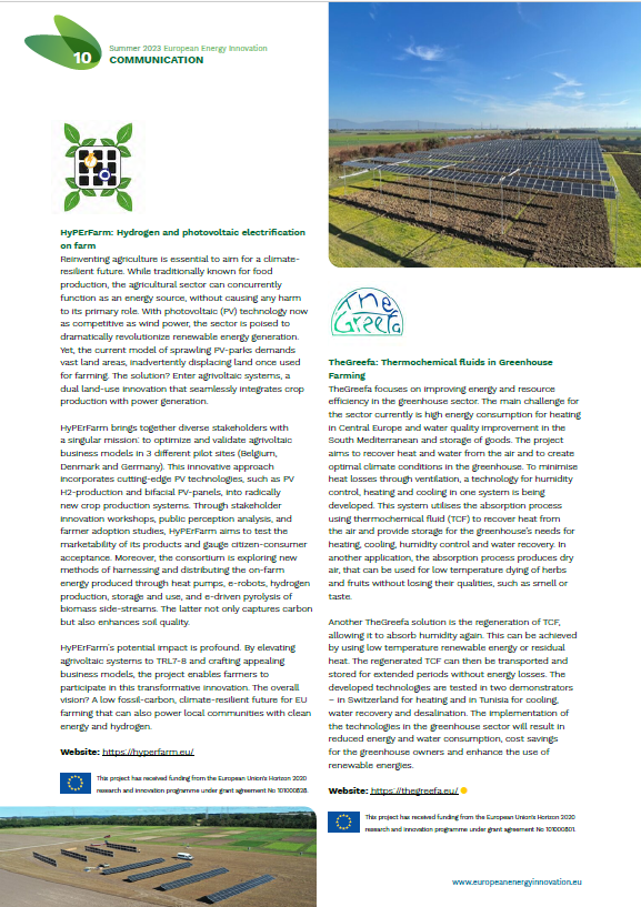 🌍🍃The #GreenDeal offers a promising pathway to not only address climate change but also promote sustainable agricultural practices. 
📝 This article written by #AreaZero explores strategies to defossilise agriculture for a greener future. 
👉READ IT👉europeanenergyinnovation.eu/OnlinePublicat…
