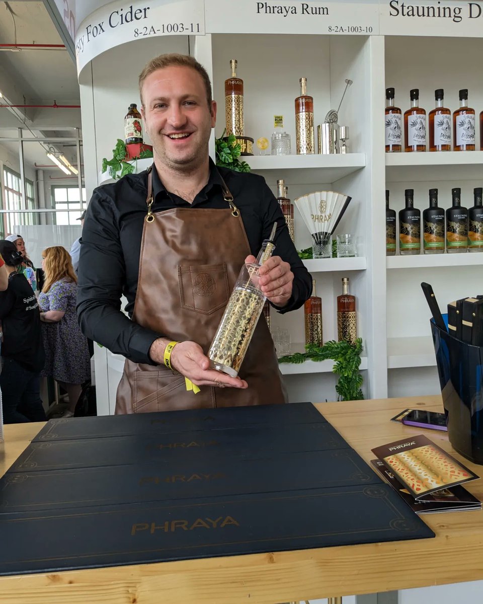 benngoodman's tweet photo. Day 2 of @bcbrooklyn was a blast yesterday. Another exciting day of sharing @PhrayaRum w/ spirits &amp; hospitality professionals from around the world! Thanks for the gig @BoweryCollect! #BrandAmbassador #Brooklyn #Liquor #Rum #Thai https://t.co/t1yhMSYaoa