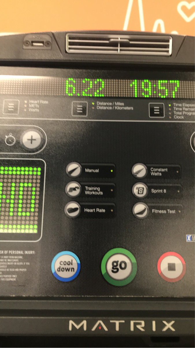 Just over 6 miles on the bike done in under 20 minutes 👊🏻 #ACLrecovery