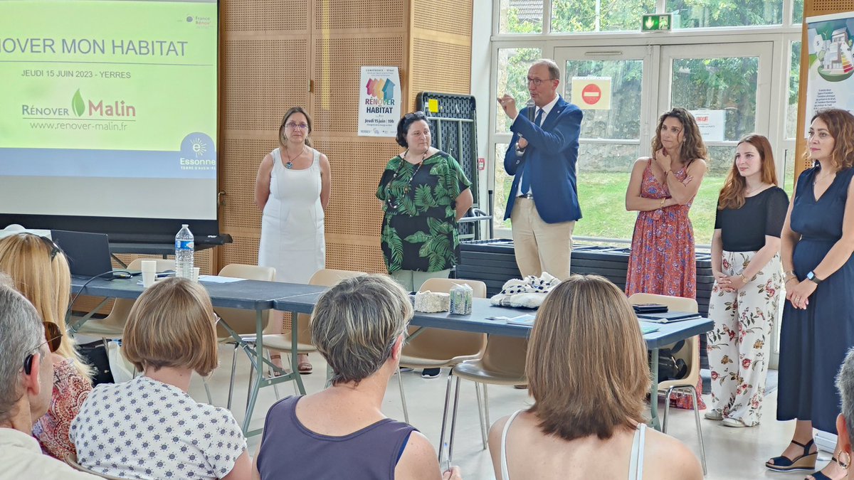 oclodong's tweet photo. Comment rénover son habitat ? Mieux l’isoler ? Comment connaître les aides en vigueur et monter son dossier de subvention ? Nous sommes nombreux ce soir à Yerres pour une conférence utile et pratique… #Yerres #rénover #isoler #environnement #travaux #essonne #ALEC @VictoireOff https://t.co/hiA6vMIBUs