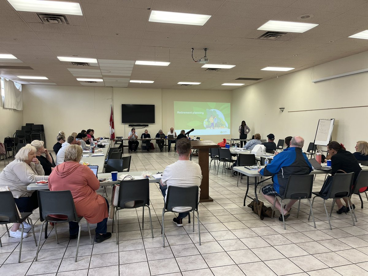 NestEggBobby's tweet image. Today’s roadshow stop in Hamilton with @OCHU_Healthcare. Thank you Area 2 for your attention and hospitality. #retirementsecurity.