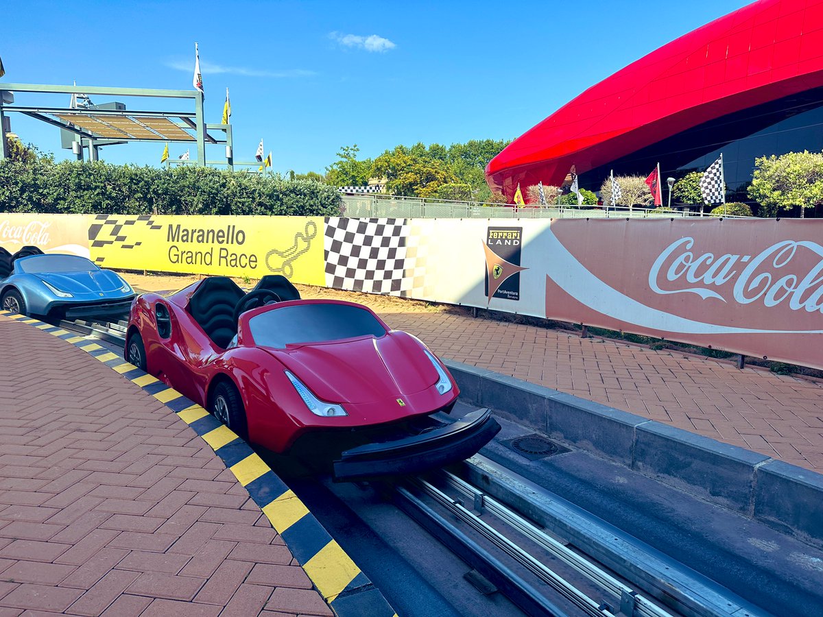 ThemeParksEU's tweet photo. Ferrari land is a beautifully themed park which compliments the overall feel to @PortAventura_UK 

Although the area has fewer attractions, what is there has been well put together and has interesting elements to Ferrari lovers.

The stand out has to be the incredible Red Force🏎️ https://t.co/MeD2MXuDCe