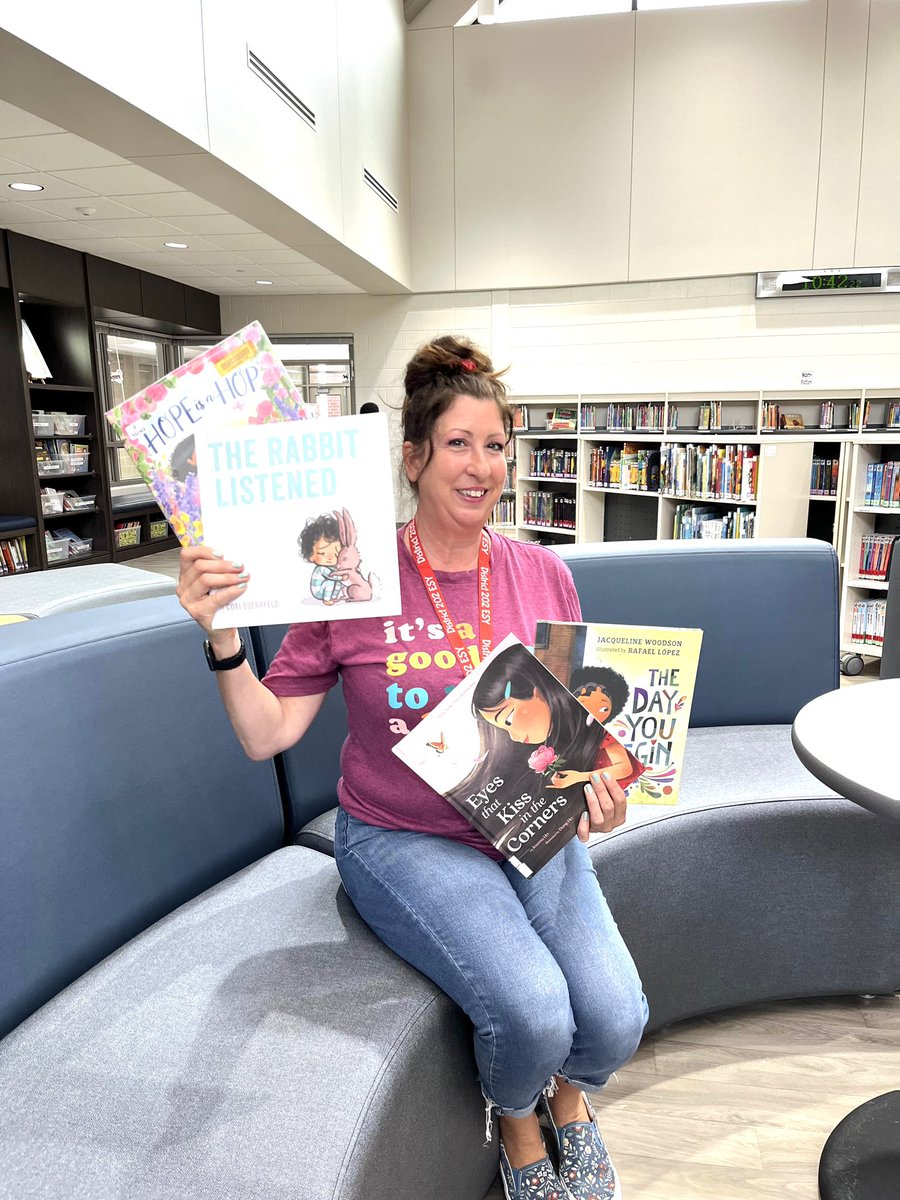 ✨Kris Bruno✨ (@brunosclass) on Twitter photo This week’s #cbad the kick off the first week of summer learning! Eyes that Kiss in the Corners @JoannaHoWrites The Day You Begin <a href="/JackieWoodson/">Jacqueline Woodson</a> @rafaellopezart The Rabbit Listened <a href="/CoriDoerrfeld/">Cori Doerrfeld</a> Hope is a Hop <a href="/kmoorebooks/">Katrina Moore</a> <a href="/meliwai/">melissa iwai</a> #read #picturebooks #classroombookaday <a href="/K9sOaks/">WallinOaksK9s</a> This week’s #cbad the kick off the first week of summer learning! Eyes that Kiss in the Corners @JoannaHoWrites The Day You Begin <a href="/JackieWoodson/">Jacqueline Woodson</a> @rafaellopezart The Rabbit Listened <a href="/CoriDoerrfeld/">Cori Doerrfeld</a> Hope is a Hop <a href="/kmoorebooks/">Katrina Moore</a> <a href="/meliwai/">melissa iwai</a> #read #picturebooks #classroombookaday <a href="/K9sOaks/">WallinOaksK9s</a>