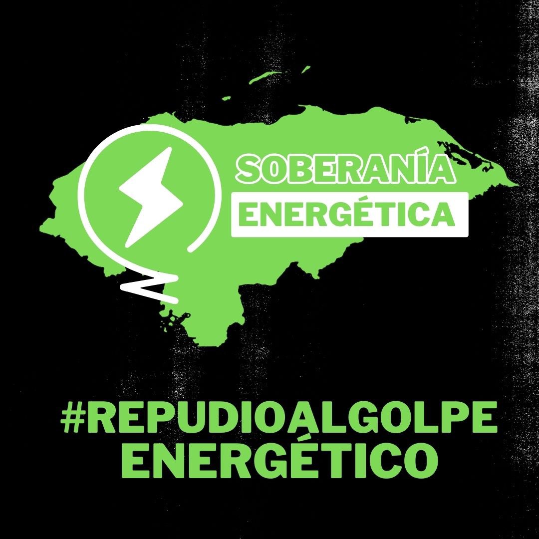 #RepudioAlGolpeEnergético