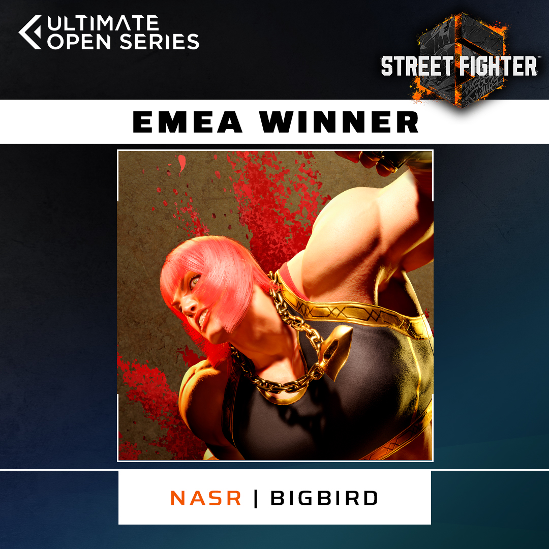 🇦🇪 <a href="/Bigbird_fgc/">Adel</a> is our first ever #SF6 EMEA Ultimate Open Series champion!

Congratulations!