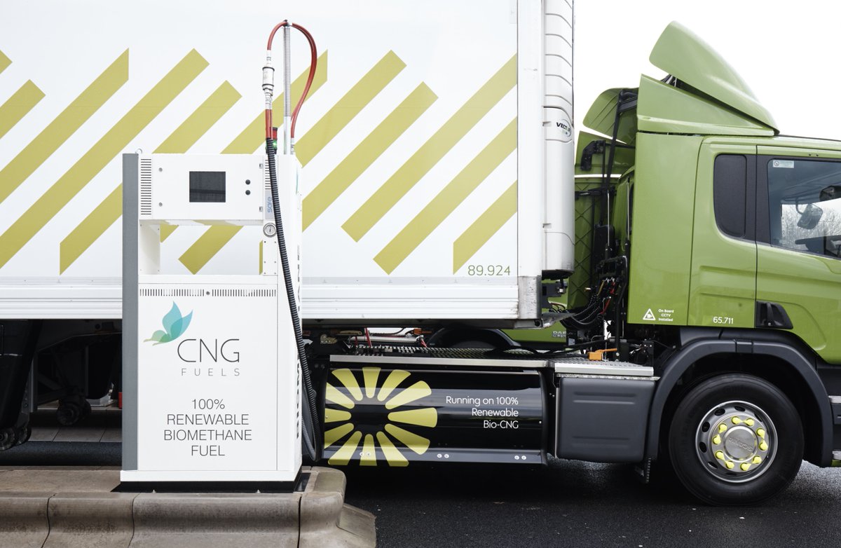 'We have been pioneering the adoption of long-distance #Biomethane #CNG trucks in the UK and scaling this up to our entire heavy truck fleet will deliver significant environmental and operational benefits.' @jlandpartners