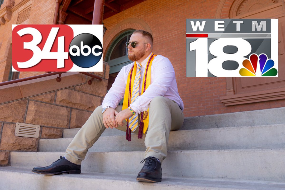 I’m proud to announce that I will begin my journey with <a href="/NXSTMediaGroup/">Nexstar Media Group, Inc.</a> as the Dual-Market Web Content Manager for <a href="/NewsChannel34/">NewsChannel 34</a> and <a href="/WETM18News/">WETM-TV</a> ! 

Thank you to everyone who’s been along for the ride <a href="/Cronkite_ASU/">Cronkite School</a> , until we meet again!🤟📈