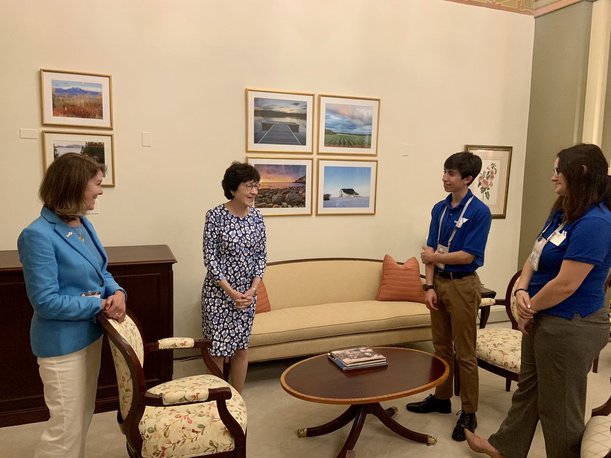 Samuel Chasin (@shmuley) on Twitter photo Thank you <a href="/SenatorCollins/">Sen. Susan Collins</a> for championing the YMCA & our <a href="/ymcayag/">YMCA Youth and Government</a> civic engagement programs! <a href="/iamsmccormick/">Suzanne McCormick</a> & our Youth Governors, Nate and Gabby, loved meeting with you today. #Yadvocate #BeCauseY 📚 Thank you <a href="/SenatorCollins/">Sen. Susan Collins</a> for championing the YMCA & our <a href="/ymcayag/">YMCA Youth and Government</a> civic engagement programs! <a href="/iamsmccormick/">Suzanne McCormick</a> & our Youth Governors, Nate and Gabby, loved meeting with you today. #Yadvocate #BeCauseY 📚