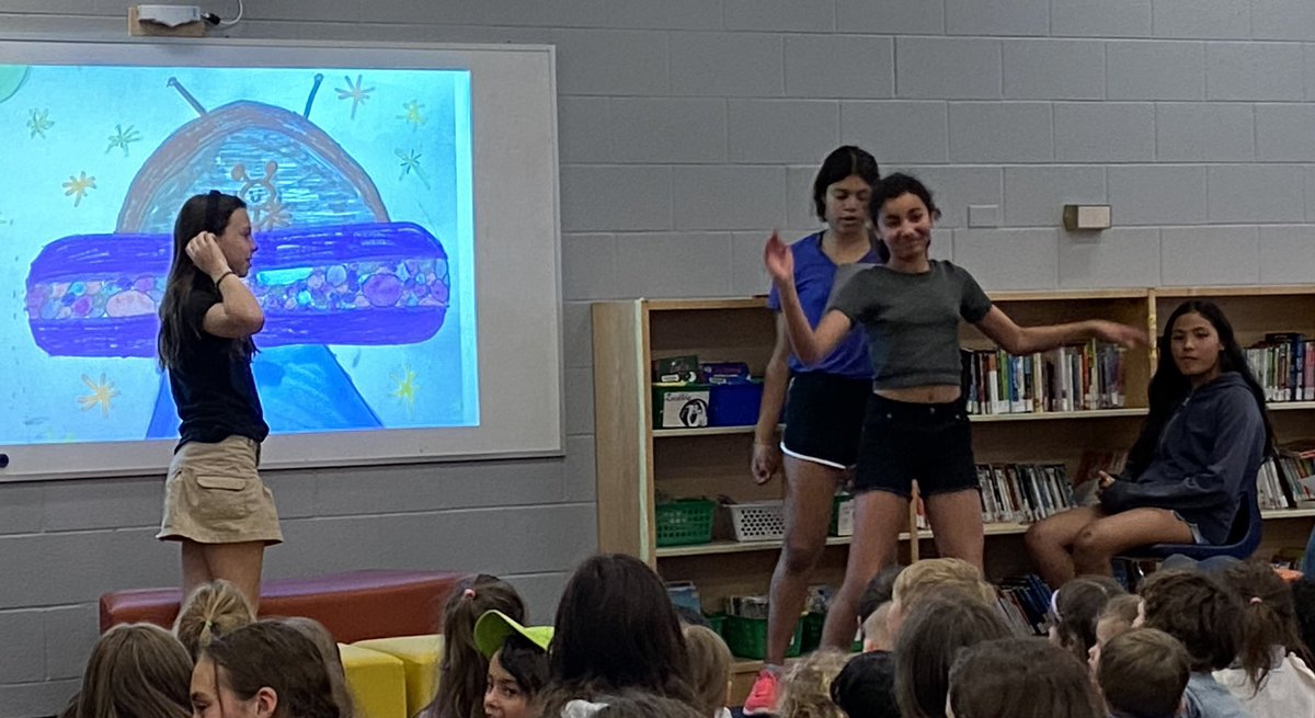 WithrowQuest's tweet image. “Qu&apos;est-ce que je fait maintenant?” asks a tired Marie. #FrenchClass #engaginglearning #theplaysthething #MmeDenis #MrBines @LC4_TDSB @tdsb @BeverlyOBrien17 @BelindaLonge