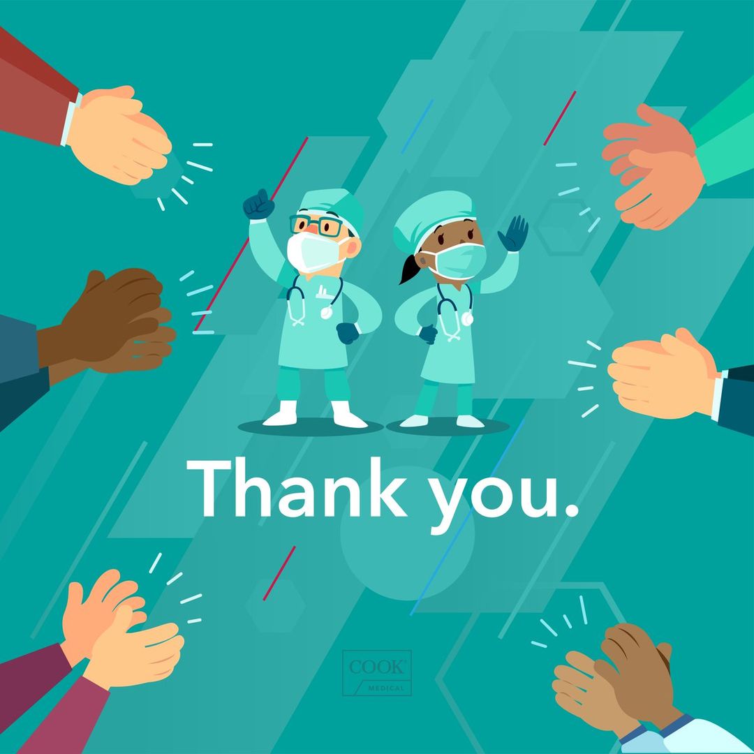 CookMedical's tweet photo. Happy #CNA Week! Thank you for all you do to help care for patients!
#CNAWeek #NursingAssistantWeek #ThankYou https://t.co/gTe0LVhUFJ