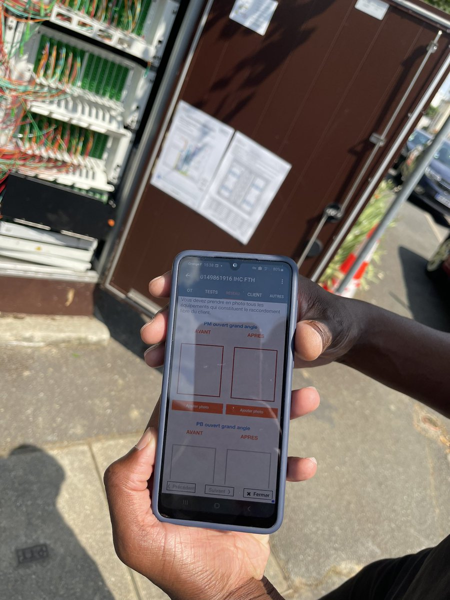 Laetitia Orsini Sharps (@laetitia_orsini) on Twitter photo Un grand merci à Moustapha pour cette après-midi d’immersion dans le domaine de l’intervention.
Beaucoup de professionnalisme et un réel sens du service pour offrir le meilleur de la #Fibre @Orange à nos clients. Bravo 👍🙌
<a href="/CointePatrice/">cointe patrice</a> <a href="/B_Bascoul/">Benoît Bascoul</a> <a href="/annick_giroudon/">Annick Giroudon</a> Un grand merci à Moustapha pour cette après-midi d’immersion dans le domaine de l’intervention.
Beaucoup de professionnalisme et un réel sens du service pour offrir le meilleur de la #Fibre @Orange à nos clients. Bravo 👍🙌
<a href="/CointePatrice/">cointe patrice</a> <a href="/B_Bascoul/">Benoît Bascoul</a> <a href="/annick_giroudon/">Annick Giroudon</a>