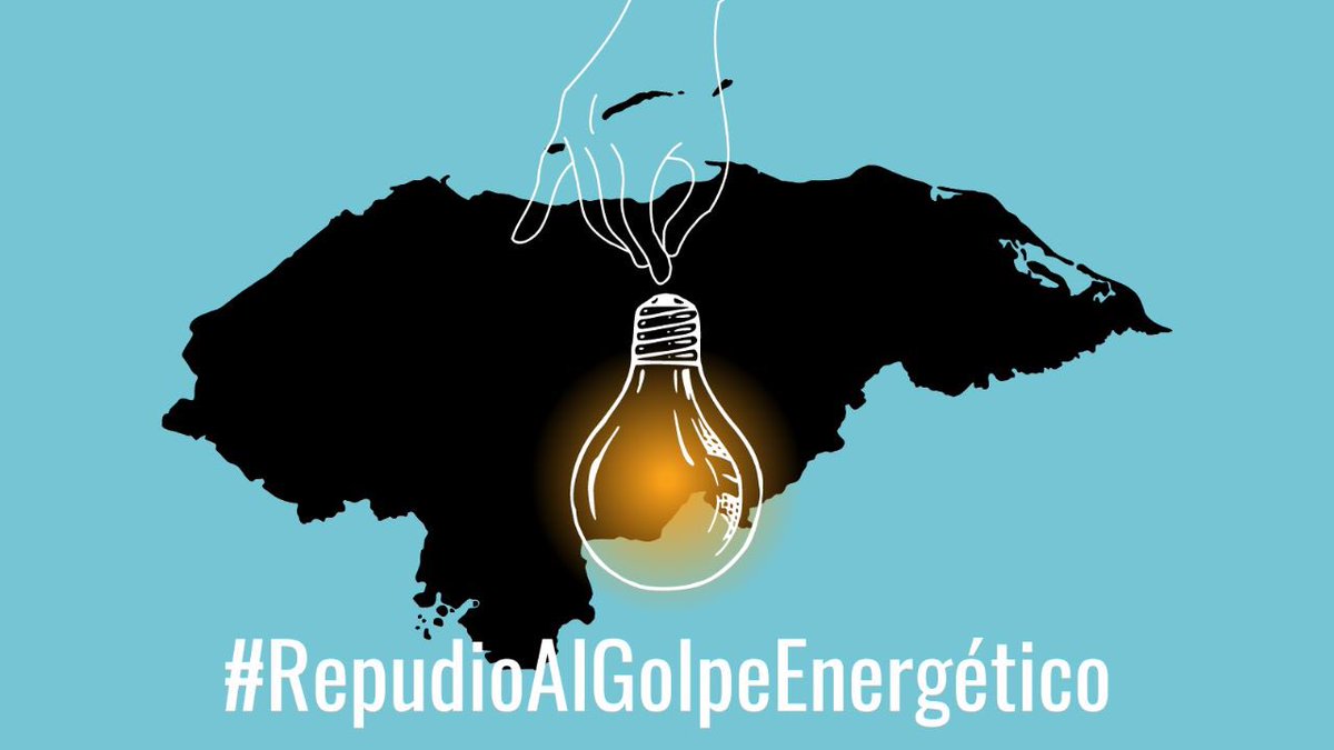 #RepudioAlGolpeEnergético