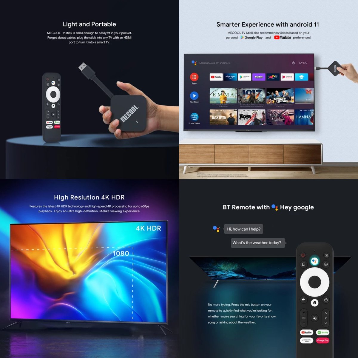 enricodejesussl's tweet image. #Mecool KD2 Amlogic S905Y4 TV Stick, Android 11, 4GB, 32GB, Dual WiFi, Certificado do Google, Caixa de TV, BT 5.0, Versão Global #tvexpress #bluetv #redplay #netflix #YouTube #PrimeVideo

🎫 Cupom: SUMMER2SALE

💵 R$234,00 em até 12x!

ali.ski/SLIlc