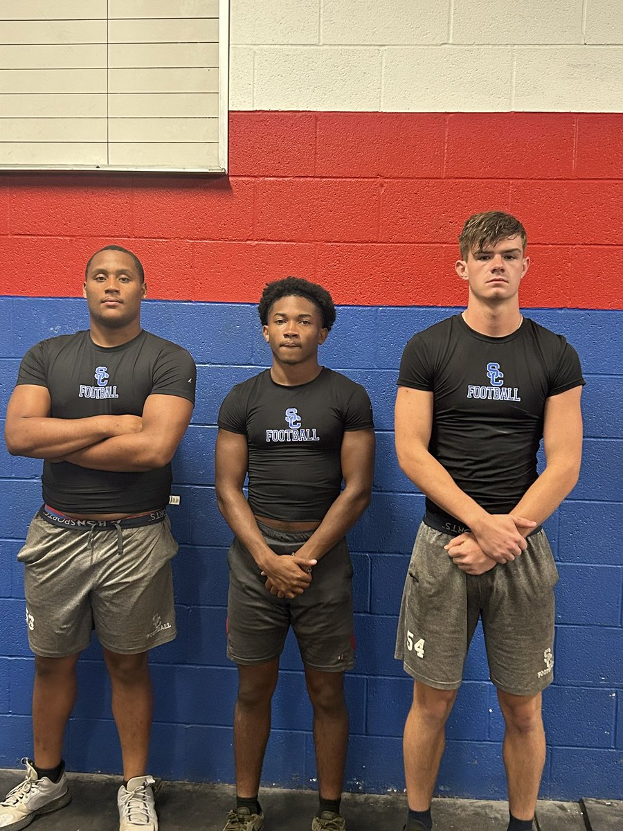 Here’s your week 2 Iron Rebel award winners. Julian Reed, Jamari Thomas and Tyler “Mayo” Jenkins. These young men exhibited leadership, hardwork, and tenacity during the week and helped make their teammates better.