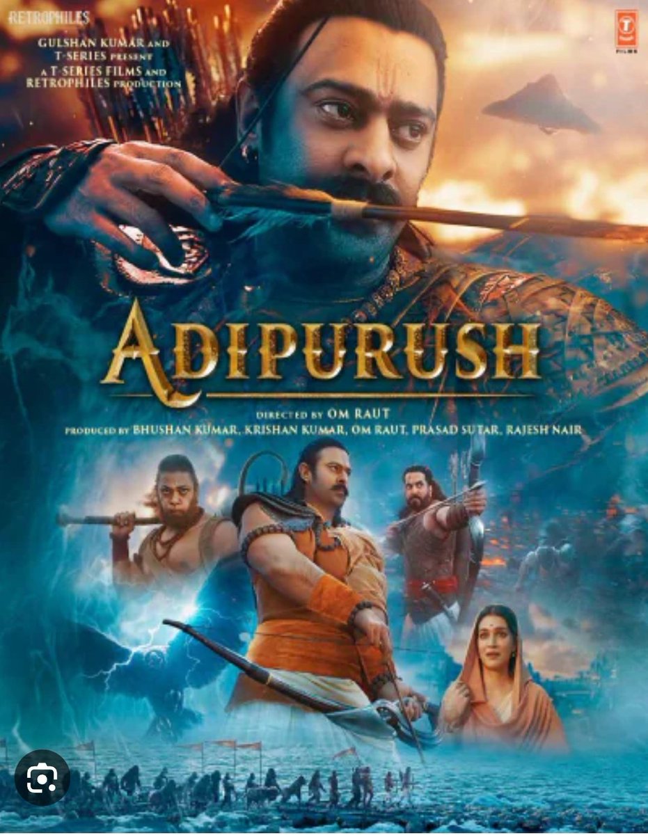 Ramsssss3's tweet photo. Osthuna Ravana Nyayam Rondu Padhaluthoni Padhi Thalallu anyayani anichiveydaniki ,Osthuna Na Janki Ni Thisukuvelladanki,Raghavan #Adhipurush Na  Aagamanam
Aa Dharama vidvahamsam ,
Wow ,definitely it will become great Epic, so best wishes to our Raghavan (darling) n entire team https://t.co/ZWYpvWeTfY