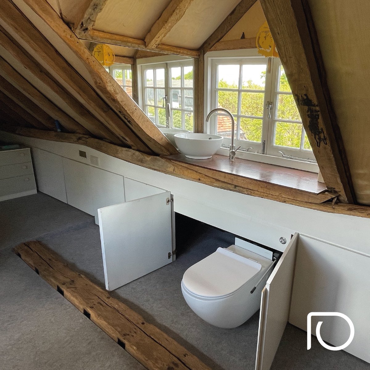 TheHideaLoo's tweet photo. Penelope needed a toilet in her attic room for when she has guests to stay. There wasn’t room for a full bathroom but the Hidealoo allowed her to install a toilet that can be hidden away.
#toilet #smallbathroom #spacespacedesign #smallspaces #tinyflat #tinyhouse #roofconversion https://t.co/BmNoIFadZ7