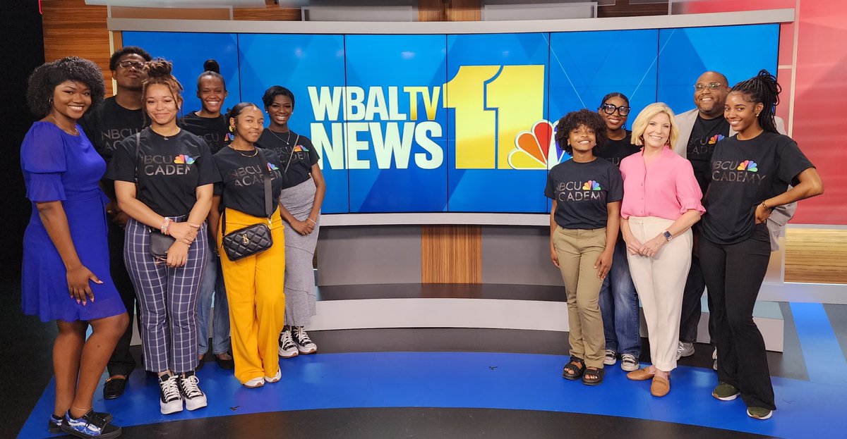 Excited and privileged to host <a href="/MorganStateU/">Morgan State University</a> <a href="/SGJCMSU/">School of Global Journalism & Communication MSU</a> students to <a href="/wbaltv11/">WBAL-TV 11 Baltimore</a> for a station tour and a discussion on careers in broadcasting as part of the <a href="/NBCUAcademy/">NBCU Academy</a> Boot Camp Program.
<a href="/wbaltv11/">WBAL-TV 11 Baltimore</a>
<a href="/HearstTV/">Hearst Television</a> 
<a href="/NBCUniversal/">NBCUniversal</a>
<a href="/nabtweets/">National Association of Broadcasters</a>
#WeAreBroadcasters
#CareersInBroadcasting