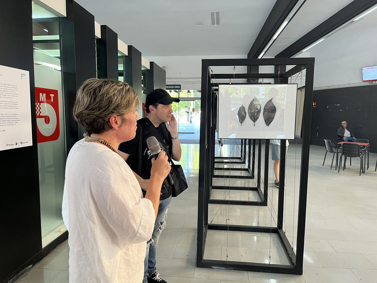 TGNTransports's tweet photo. Avui, l'exposició
'Perimenopausa', de
Meritxell Perpinyà ha inaugurat a l’Estació d’autobusos de Tarragona l’espai expositiu “Estació KM0” un espai que apropa la cultura a la  ciutadania.

@photokm0 
@TGNcultura https://t.co/1GiQfgESrn