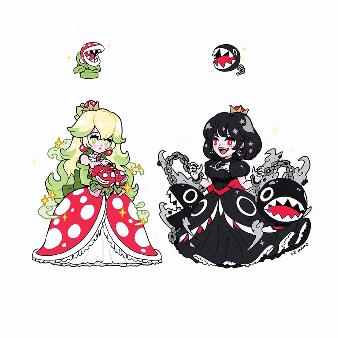 princess chompette & piranhette 