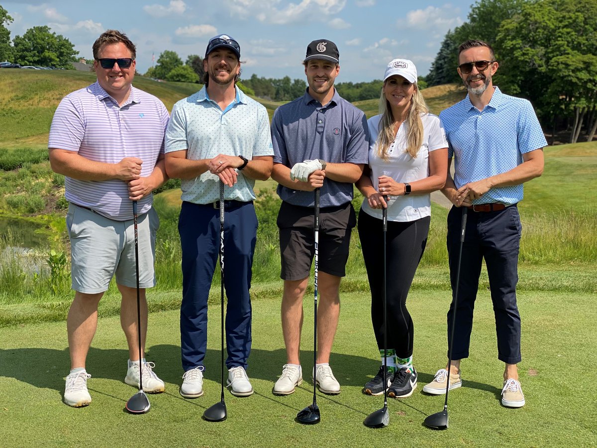 Congrats to Tuesday’s winning celebrity pro-am group! The 1st place team included <a href="/tylersp7/">Tyler Spezia</a> from <a href="/griffinshockey/">Grand Rapids Griffins</a>, John Scully, Jessica Trzcinko &amp; Timothy Trzcinko from <a href="/jennieo/">Jennie-O</a> and Jon Herrema, <a href="/meijer/">Meijer</a> meat buyer.