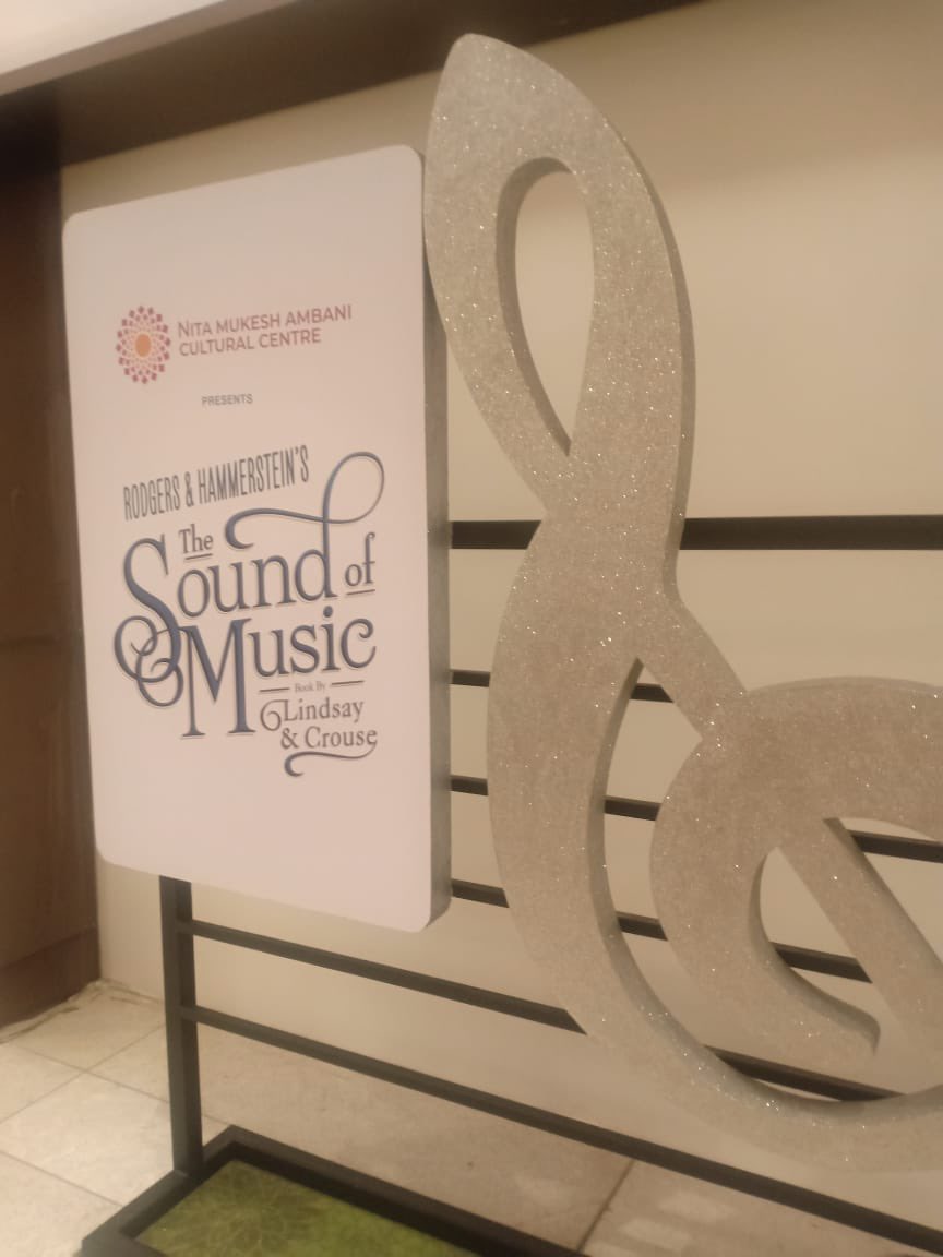 mkoirala's tweet image. Last night we saw #Broadwayshow in #Mumbai !! I never miss a show when ever we travel abroad but now it’s here in the city &amp;amp; what a marvellous theatre!! #NitaMukeshAmbaniCulturalCentre #soundofmusic