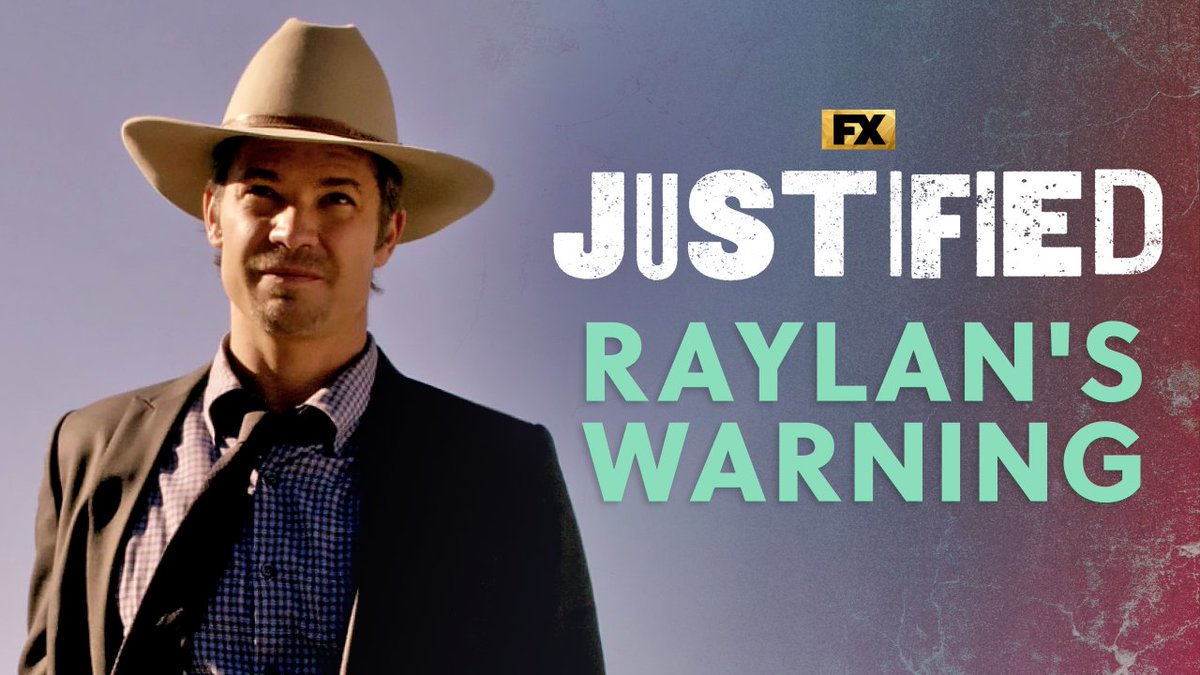 Justified on Twitter ""You take one more step, I'll shoot you." Stream all episodes of 