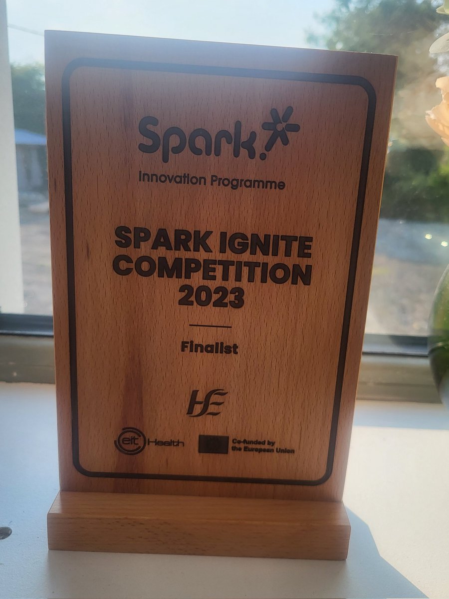 We were delighted to be finalists in the Spark Ignite competition, such a fantastic learning curve about innovation and design in healthcare and a great conference today! @ProgrammeSpark @Peamount_Health @modonoghue3 @lumccarron @SmithaKurian