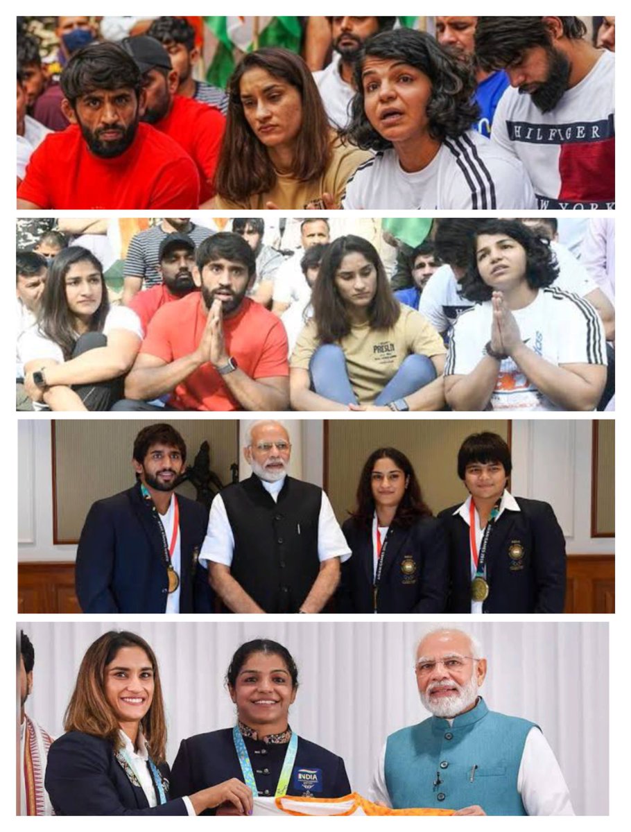 मुझे अब इन पहलवानों पर हमदर्दी कम और गुस्सा जादे आ रहा है। क्योंकि पहले ये सभी पहलवान राष्ट्र ऋषि नरेंद्र मोदी के परम भक्त थे। ये विपक्ष के नेताओं को रद्दी कागज समझते थे। पहलवानों के दिमाग में ये बात कभी नहीं आयी कि, 'भाजपा अपने ब्लात्कारी नेताओं का संरक्षण करने में सबसे अच्छी