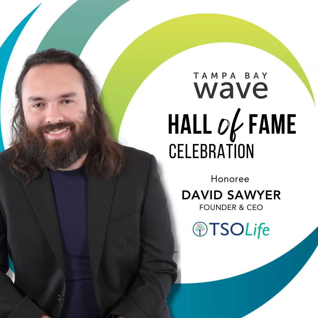 We have some thrilling news! 🥳 Join us in celebrating our Founder and CEO, David Sawyer, as he receives an esteemed honor at this year’s @tampabaywave inaugural Hall of Fame awards. Recognizing the startups that are significantly impacting their journey toward success!