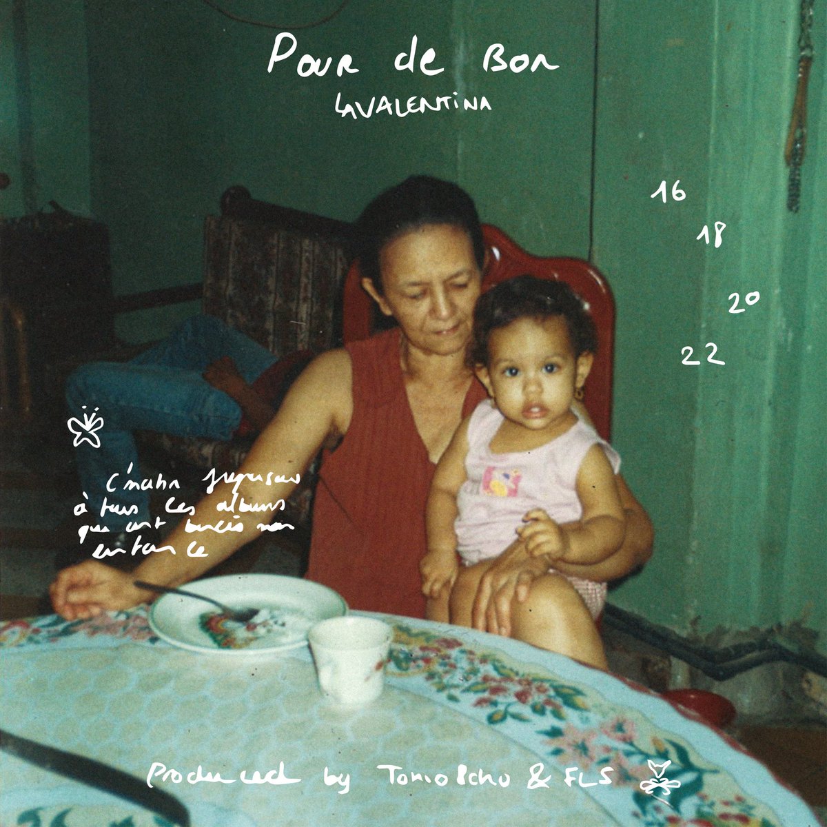 Je suis trop heureuse de pouvoir vous annoncer que mon prochain single « POUR DE BON » sortira le 23/06 à minuit. 

Ce morceau est hyper important pour moi parce qu’il parle des raisons pour lesquelles j’ai commencé à écrire. 

Para Alba Rosa 🤍

@8for6records 
@studio_pushka