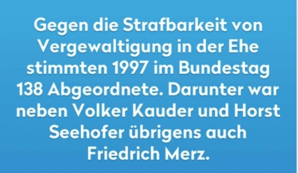 Was für ein elendiger Heuchler!
Ich kotze!
Ich erinnere gerne noch mal
👇
#Merz
#Heuchler
#FCKCDU