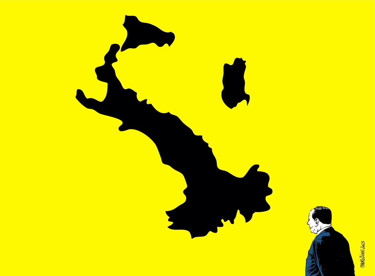 nonsonpago1's tweet image. @maurobiani: #Berlusconi 
Mezz&apos;asta.
Oggi su @repubblica 

#Biani ! 

#blobieri #blob @BlobRai3