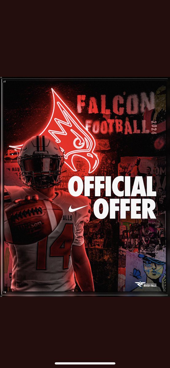 Blessed to have received an offer from UWRF! <a href="/PrepRedzoneWI/">Prep Redzone Wisconsin</a> <a href="/MJ_NFLDraft/">Mark Johnson</a>  <a href="/CoachWalkerRF/">Matt Walker</a>