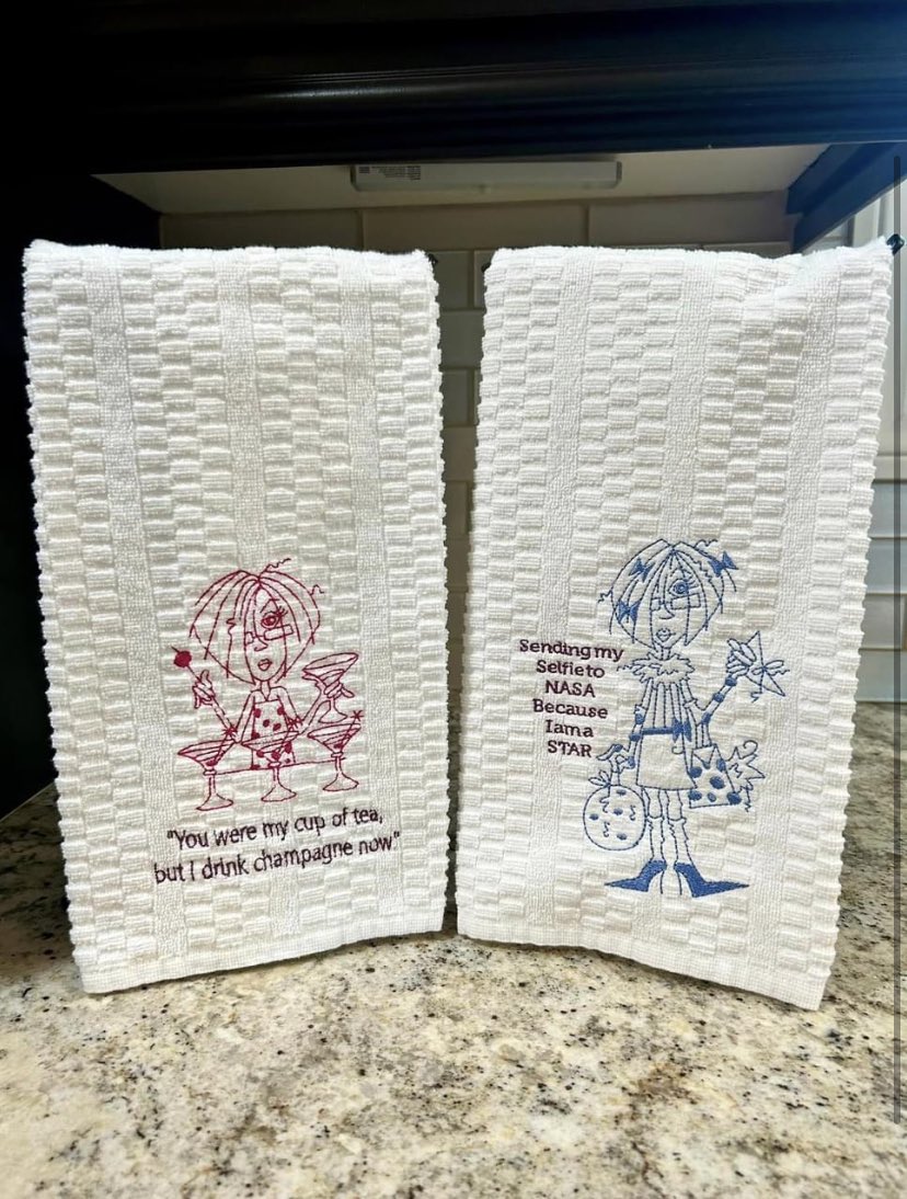 Utensilqueen's tweet photo. Sassy Girls added to my towel collection
https://t.co/k5O5HdYZFH
โจ๐ซ๐โญ๏ธ๐โจ๐ซโญ๏ธ๐๐
#handtowel #kitchencloth #embroidery #handcraftedgifts #supportsmallbusiness https://t.co/t7ceoDWVAN