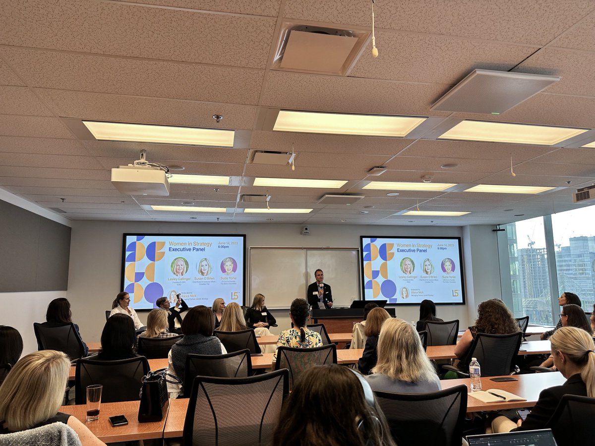🌟 Last night, Level5's Women in Strategy #ExecutivePanel was an incredible success, bringing together industry leaders, professionals, &amp; strategists to discuss the achievements &amp; contributions of women in the field of strategy. 
#WomenInStrategy #ThoughtLeadership
