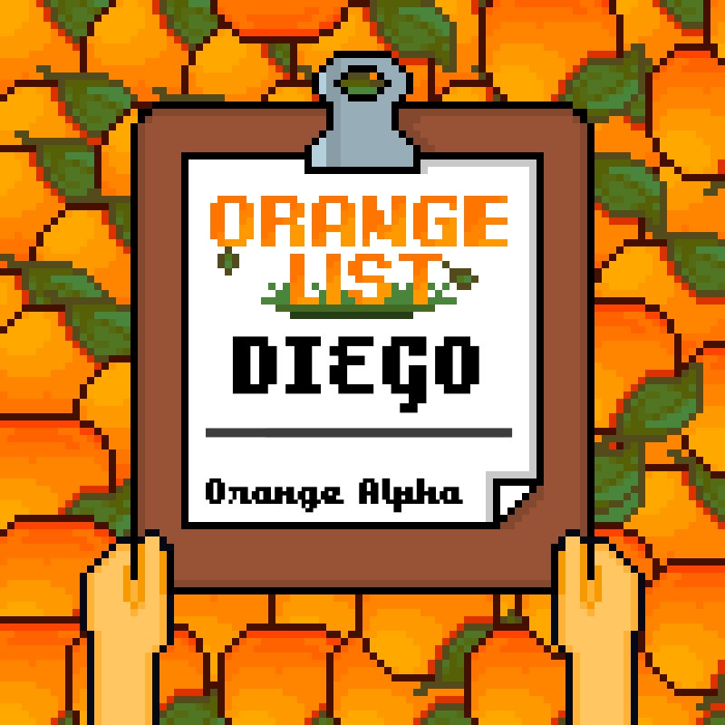 TheFinestDiego's tweet photo. Thank you @AlphaOrange! Looking forward to what you guys are cooking! 👀🍊 https://t.co/9MCRrrBjz4