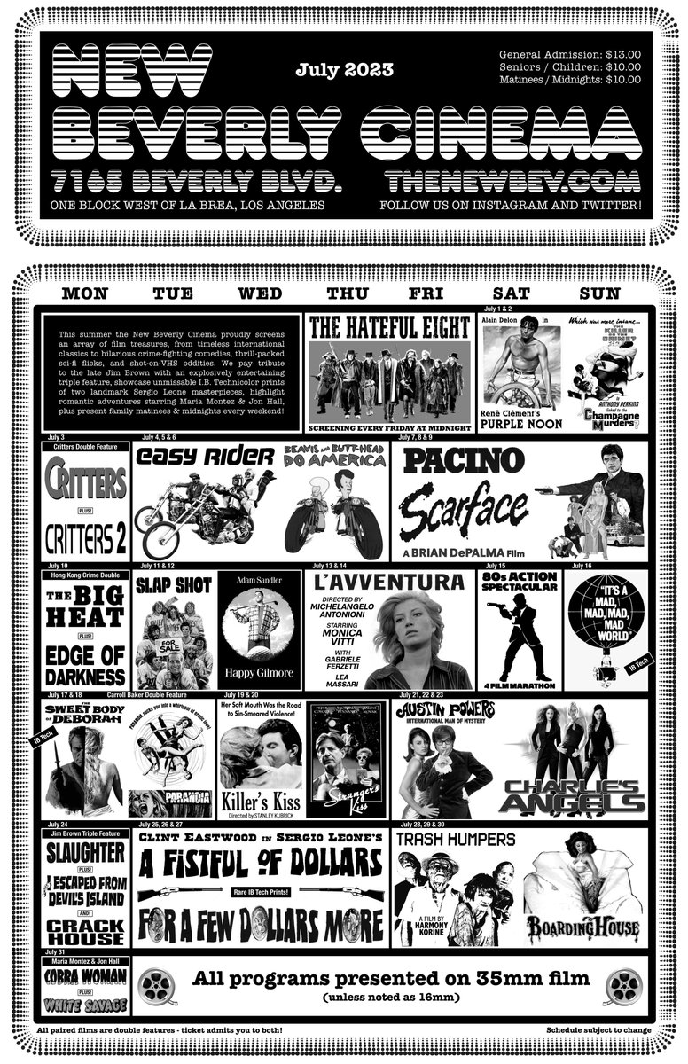 priscilla page on Twitter "🚨 Leone & Eastwood double feature 🚨"