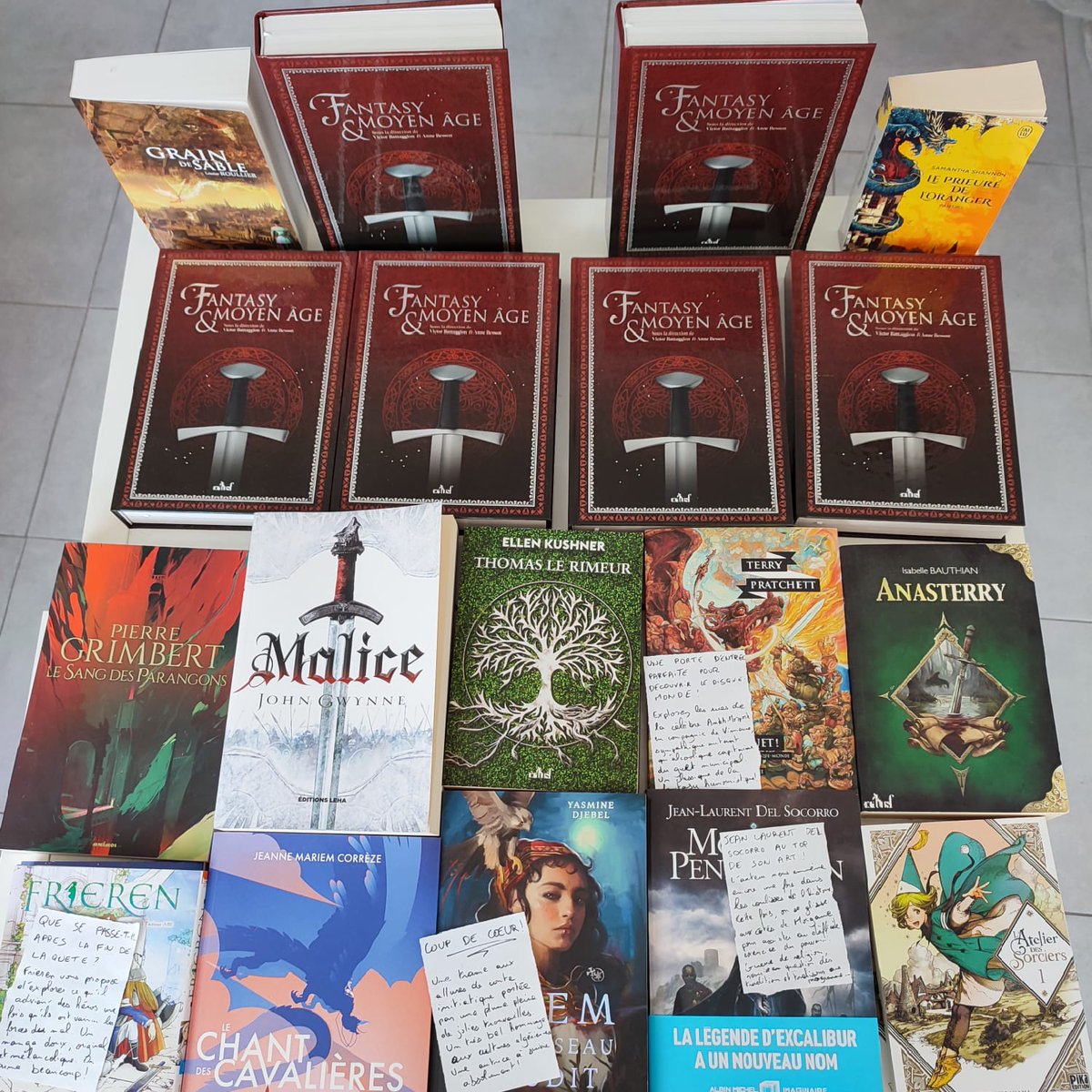 Lib_Minotaure's tweet photo. Fantasy et Moyen Âge est sorti, et pour accompagner ce beau bébé, quoi de mieux qu'un bon roman de fantasy médiévale ? Du plus historique au plus fantastique, ado ou adulte, saga ou one shot, on vous a préparé une petite sélection pour tous les goûts ! https://t.co/FU8CwjXb3k