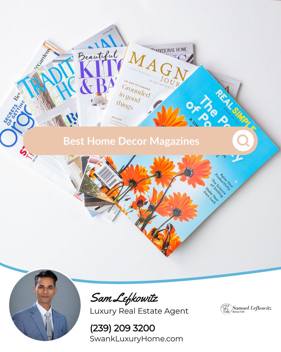 SamALefkowitz's tweet photo. Question of the Day: are you a magazine reader? 

What is your favorite home decor magazine to flip through? 

#homedecor #homemagazines #magazine #miamilife #miami #luxuryviews #luxury #favorite #samlefkowitz #305 #views #home #luxuryhome https://t.co/8HcwzB2PrZ