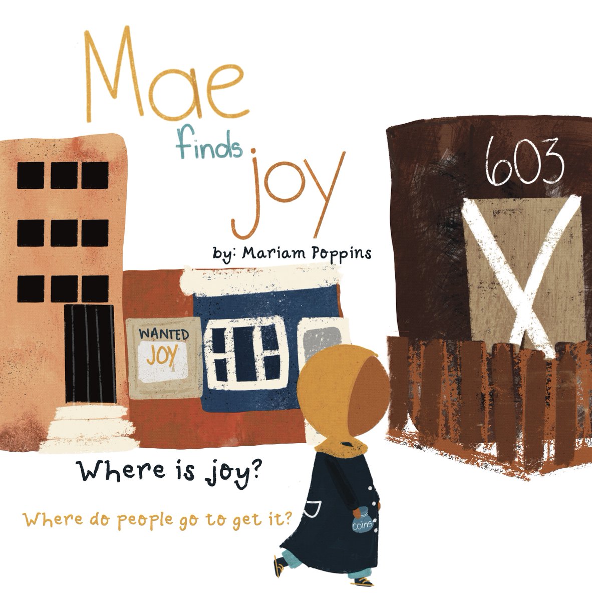 ✨Mae finds joy✨
Mae is on a journey to find joy but she isn't sure where to find it. Do they have to buy it?
If they have to buy it then what store sells it?
With a bag full of coins, Mae takes a walk with Momma to go buy joy or so she thinks...
 #PBPitch #BVM #POC