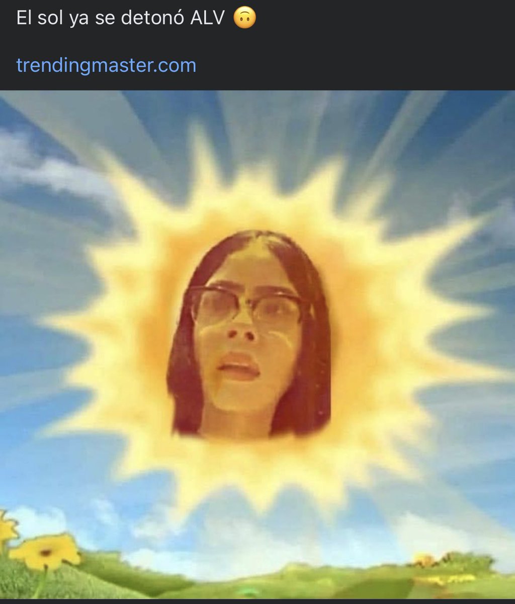 Dulche182's tweet photo. El sol ya se detonó ALV https://t.co/RCSBvoNN4O