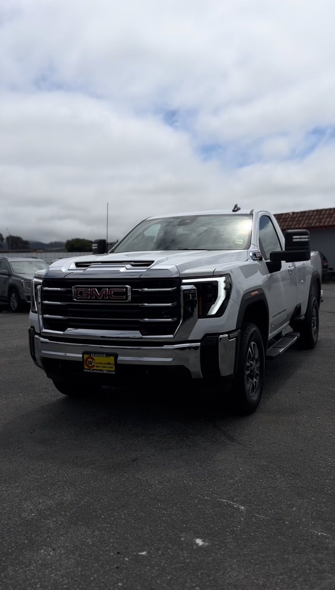 CardinaleGMC's tweet photo. We have a 2024 GMC Sierra 2500 on our lot! > Sales 831-394-1233 https://t.co/ZxQxAWcWRG