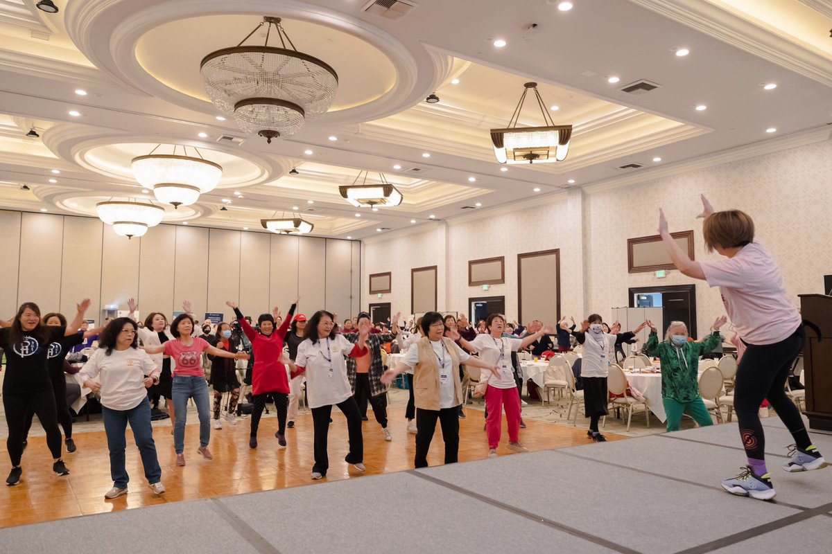 Happy50plusFnd's tweet photo. 💝💝TY @LilyLiuDC for sharing the Person-Centered Trauma-Informed (PCTI) care model with 300+ older Chinese Americans at our #TakeActionLA @LACDMH #CalMHSA event!
The @jfederations PCTI model is SO relevant to Chinese family #caregivers❤️ @AJCGlobal @CalAging @CACommisOnAging https://t.co/udNteTfbSi