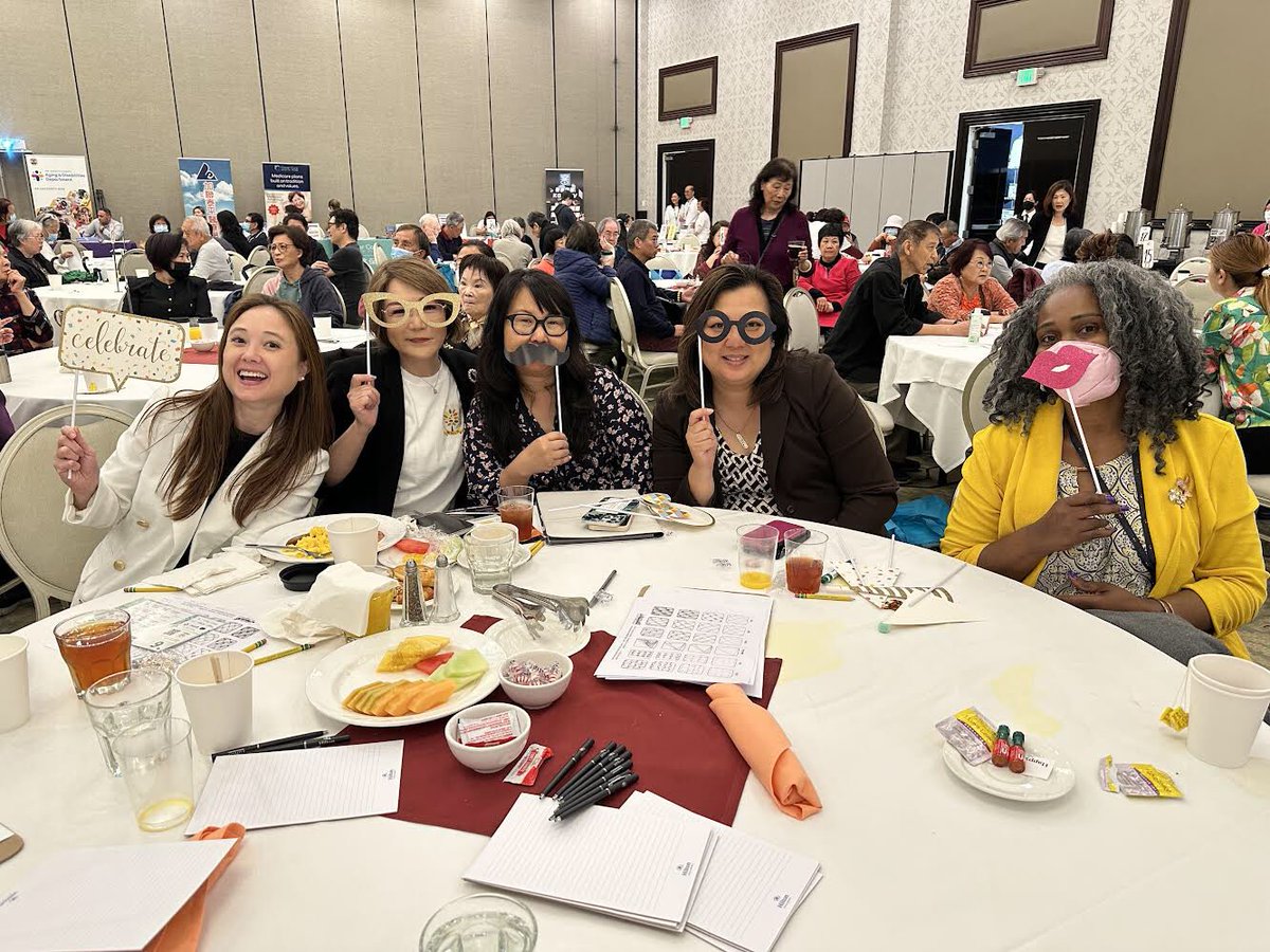 Happy50plusFnd's tweet photo. 💝💝TY @LilyLiuDC for sharing the Person-Centered Trauma-Informed (PCTI) care model with 300+ older Chinese Americans at our #TakeActionLA @LACDMH #CalMHSA event!
The @jfederations PCTI model is SO relevant to Chinese family #caregivers❤️ @AJCGlobal @CalAging @CACommisOnAging https://t.co/udNteTfbSi