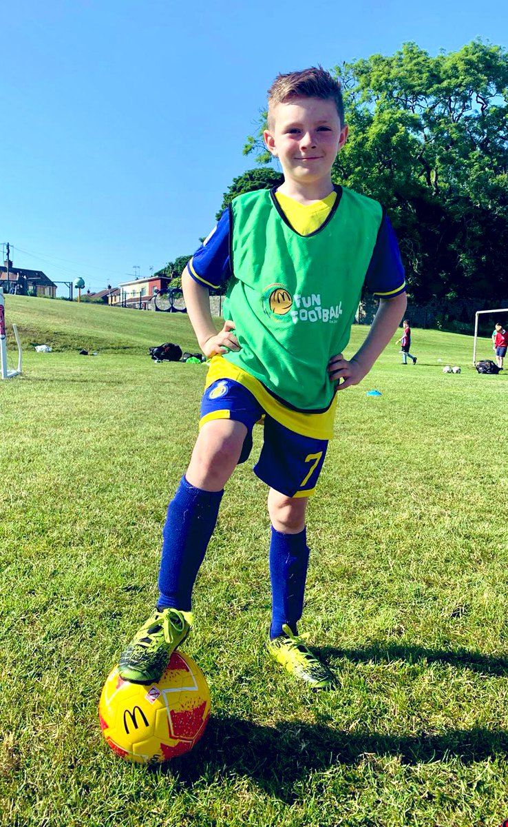 SeamusHeath1's tweet photo. That’s a wrap!
Delighted to host our Ifa @FunFootballUK in the small village of Strangford Co Down. 
The four weeks coaching was well received and supported by all. 
👏 @StrangfordClub 
Delighted also to choose a venue outside of a city or town. https://t.co/dGdLm1hy8A