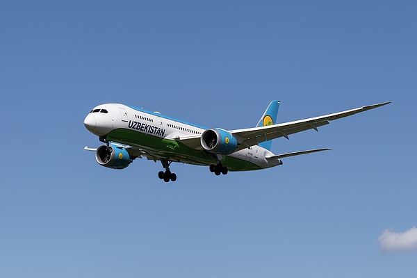 DavidPyatt1's tweet photo. New artwork for sale! - "Uzbekistan Airways Boeing 787-8                      X1" - https://t.co/VVeBUn7ZJ1 @fineartamerica https://t.co/U5ddPAXR7c