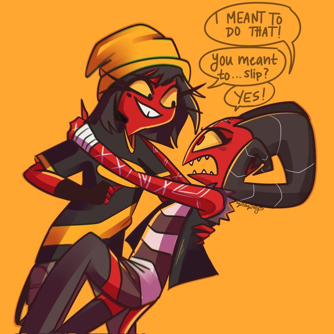 eliyana129's tweet photo. #HazbinHotel #HelluvaBoss https://t.co/GRdxLSjVWv