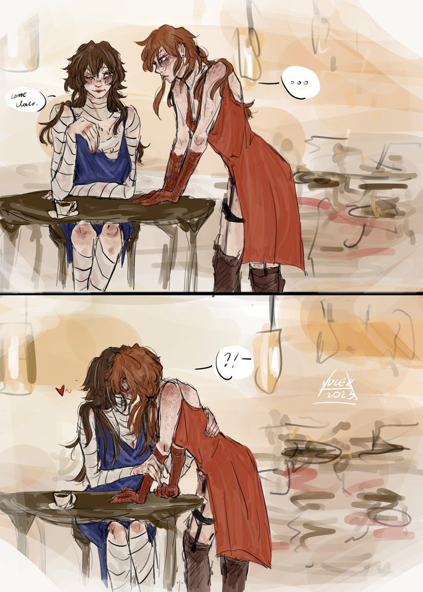 jungosik's tweet photo. girls on a date or smth 
#femskk #skk #bsd https://t.co/6B8uf9Kh0q