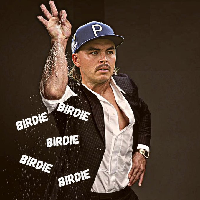 Live look at Rickie Fowler at US Open