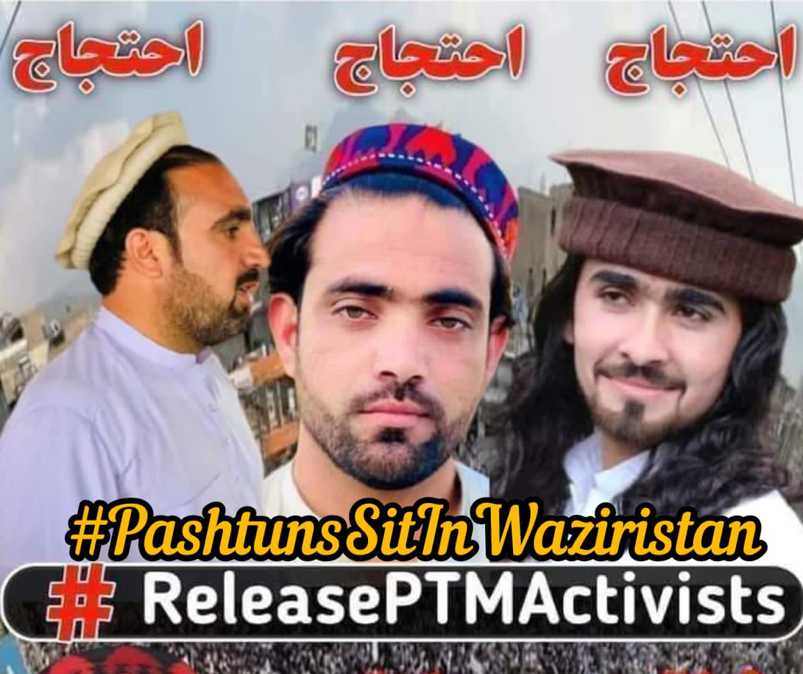 It's been 17 days, Pakistani army has kidnapped these 3 responsible persons of PTM, they have not been presented in any court yet. We do not know whether they are alive or not, in what condition they will be. States are for welfare
Or for kidnapping?
#PashtunsSitInWaziristan